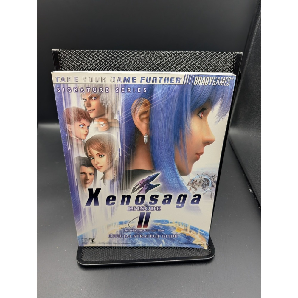 Xenosaga Episode II Strategy Guide Brady Games Signature Series Poster